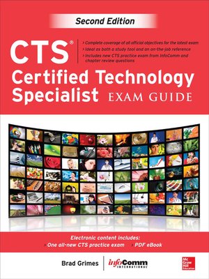 cover image of CTS Certified Technology Specialist Exam Guide